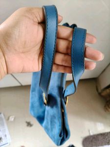 Blue Handbag