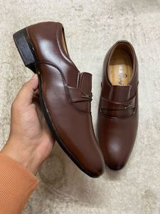 Brown Formal Shoes Size 8