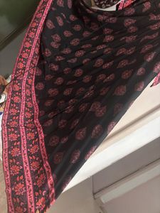 Yoke Work Black Anarkali Gown