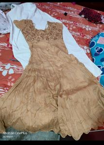 Pure Cotton Anarkali Dress
