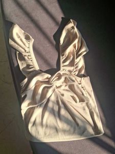 front twist ribbed top