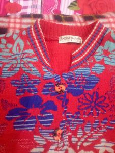 Floral Knit Cardigan