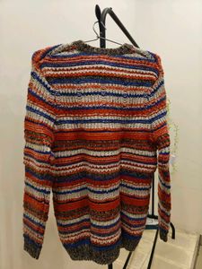 Striped Knit Sweater