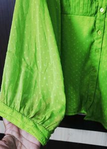 Neon Green Shirt Top 44-46