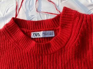 Zara Cropped Sweater
