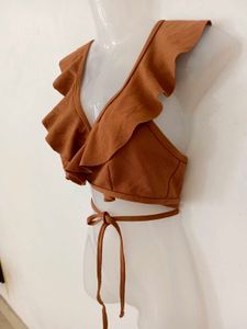 Ruffle Crop Top