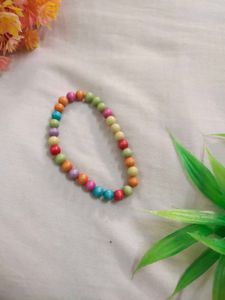 Colorful Pinterest Aesthetic Necklace And Bracelet