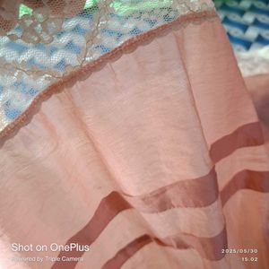 Peach Lace Dress