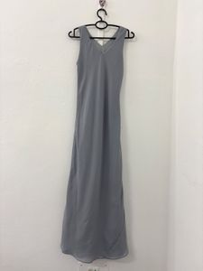 Summer Grey Maxi Dress