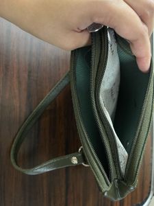 Olive Green Pouch