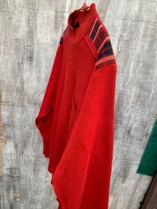 Braned High quality Red Knit Sweater