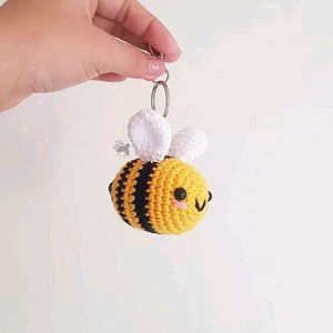 Crochet 4 keychains
