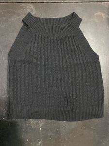 Knit Mock Neck Top