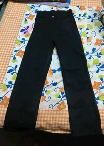 Black Straight Leg Jeans