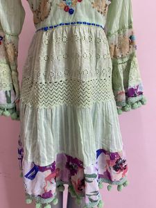 Boho Embroidered Dress
