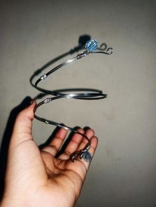 Silver Arm Cuff Bracelet