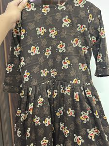 Coffee Brown Kurti