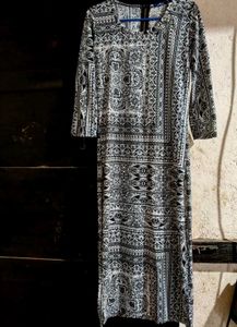 Patterned Maxi Dress