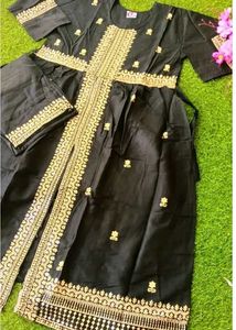 Front Silt Kurta Set