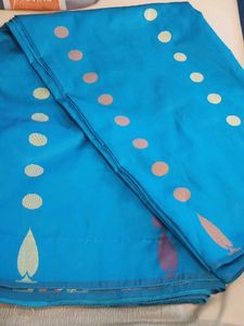 Elegant Blue Saree