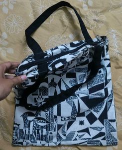 Abstract Print Tote Bag