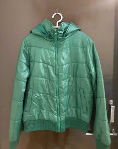 Unisex Green Hooded jacket