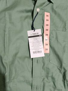 MAX Green Casual Shirt - Size 39