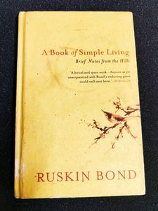 A Book Of Simple Living By Ruskin Bond