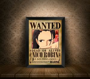 NICO ROBIN One Piece Anime Wall Frame 1 Pcs