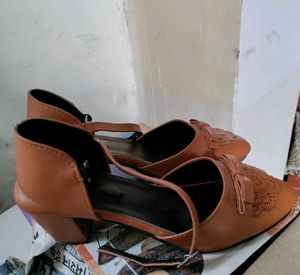Beautiful Women&#39;s Brown Heels