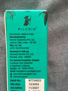 Pilgrim Retinol &amp; Hyaluronic Acid Lift &amp; Firm Seru