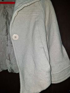 Beige Cropped Jacket