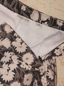 Floral trousers