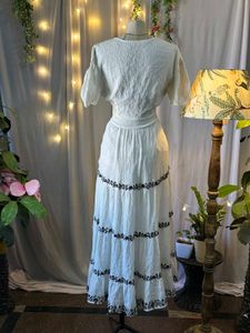 Boho Embroidered Maxi Dress