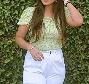 flourocent Green top