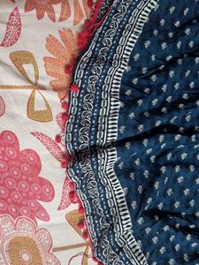 Elegant Blue Printed Kurta