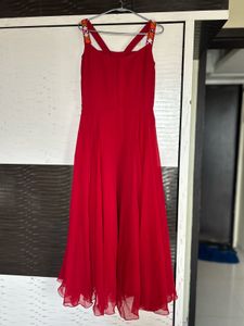 Navratri Special Red Dress