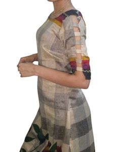 Floral Print Kurta