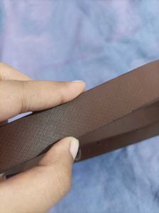 Brown Leather Vintage Belt