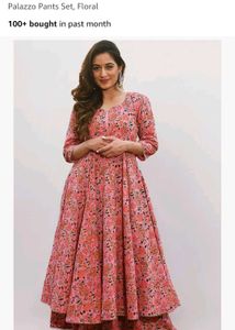 Floral Kurta Set Size- Medium