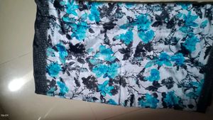 Floral Print Saree