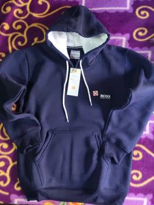 Navy BOSS Hoodie with Tags
