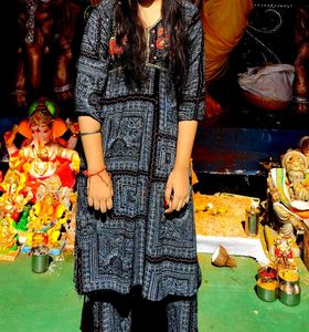 Printed Salwar Kameez Set