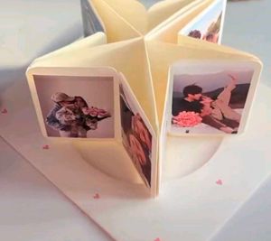 Birthday Star Shaped Album