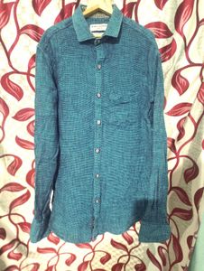 Stylish Blue Checked Shirt