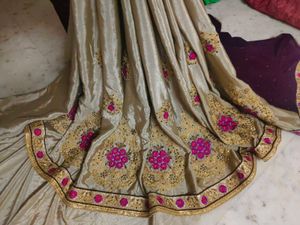 New Velvet Saree With Blouse Piece 😍