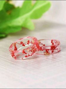 Resin Flower Preservation Bangle..