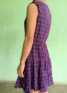 Anna Sleeveless Printed Mini Dress