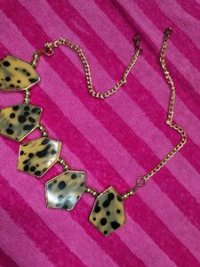 Leopard Print Necklace