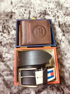 Tommy Hilfiger Wallet Belt Combo For Men